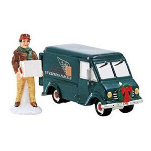 Department 56 NIB VINTAGE Snow Village GIFT on the GO, Set of 2, 5655035, 1999